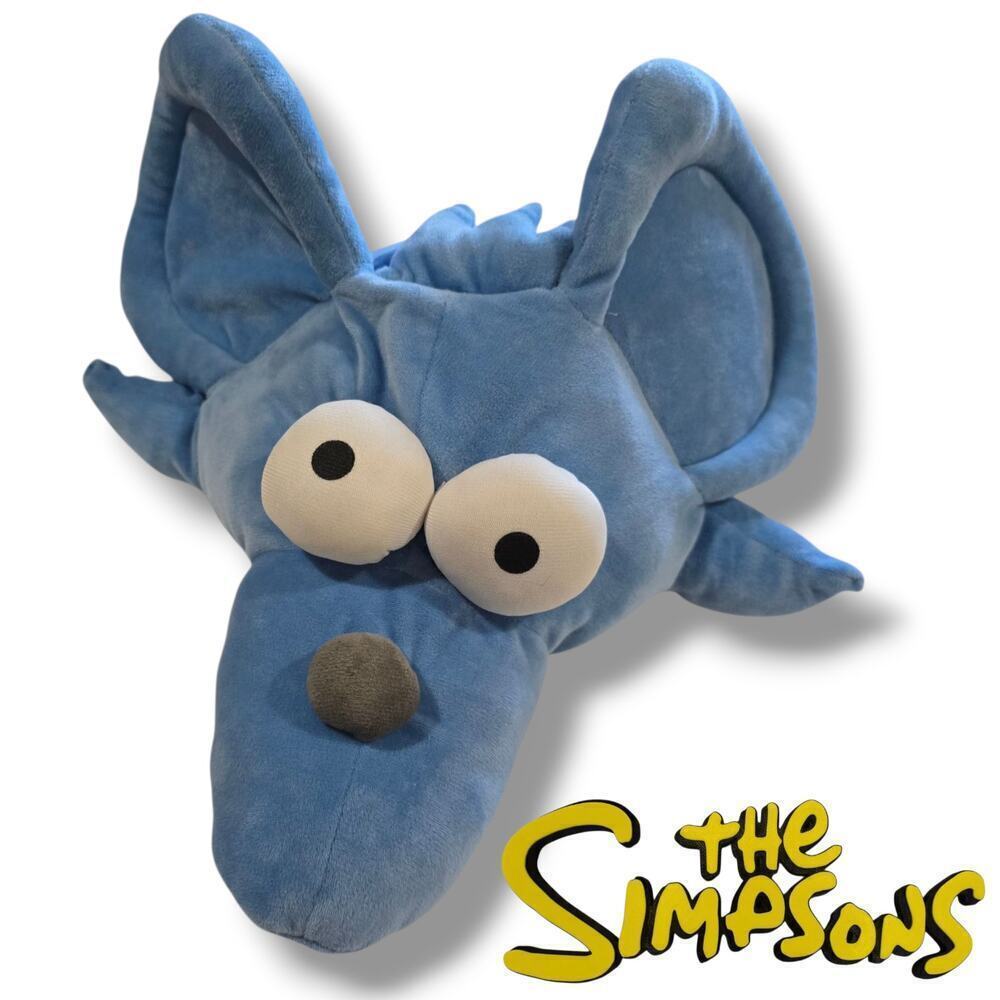 Universal Studios The Simpsons Itchy Plush Hat Blue Cartoon Collectible - Picture 7 of 8